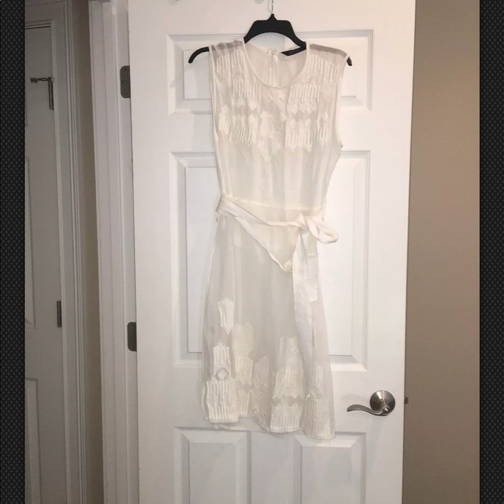 Zara embroidered top tunic